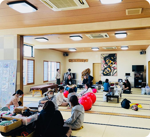 ちとせ幼保園の子供たちの作品